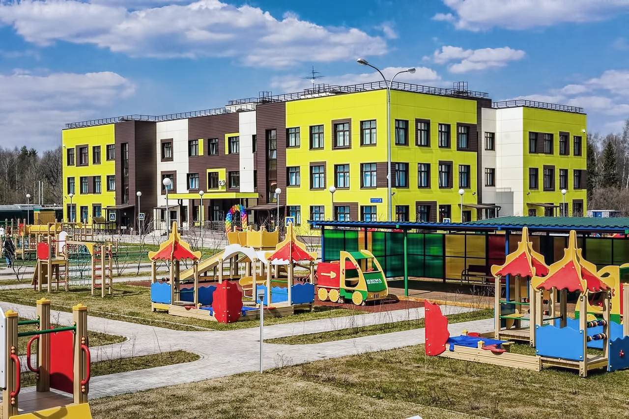 Более сотни детсадов построено в Подмосковье в 2015 году