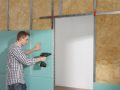Как правильно крепить гипсокартон к стене и потолку – фото и видео